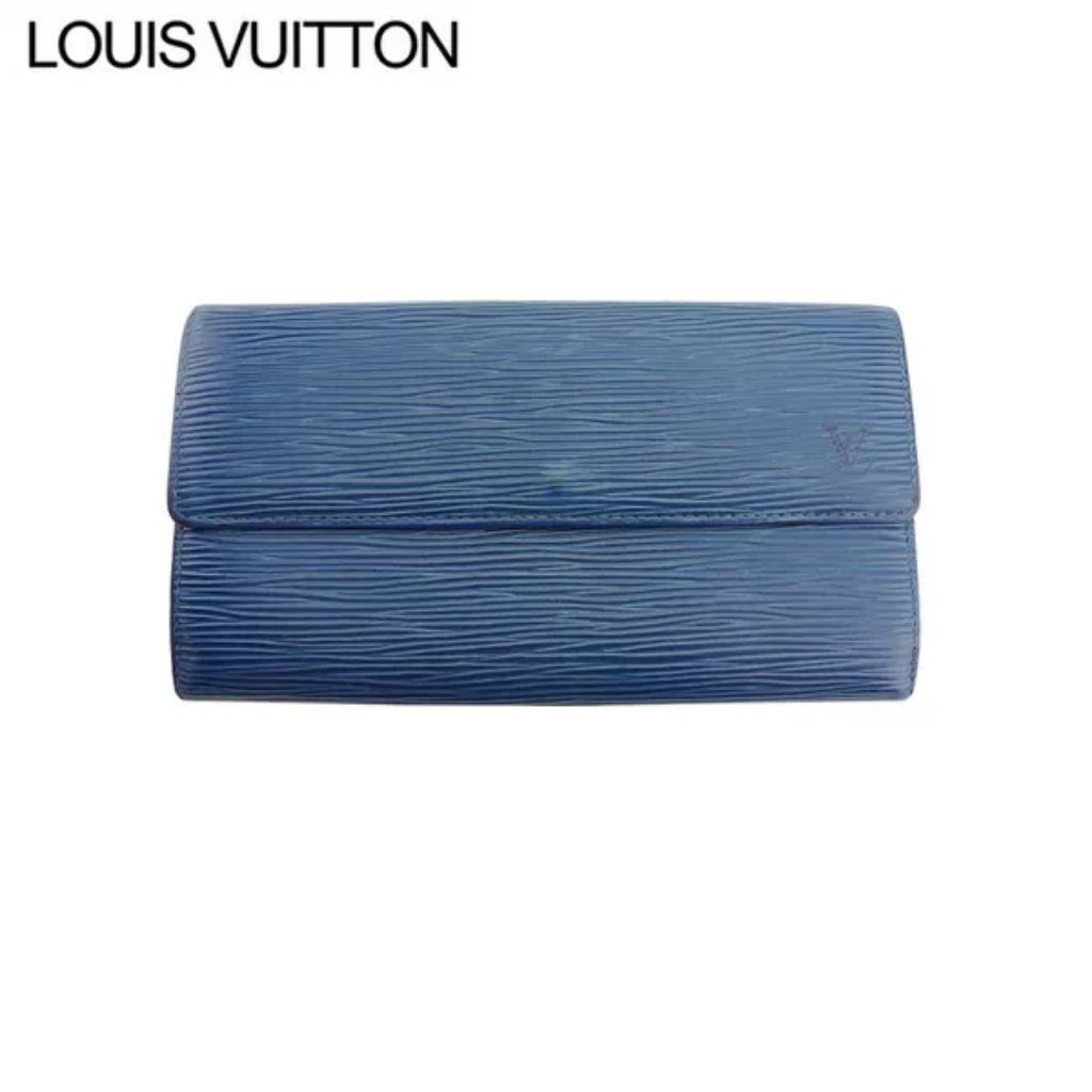 Louis Vuitton Long Wallet Epi Epi Leather Authentic Used
